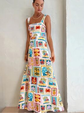 NWT Commense Summer Vibe Maxi Dress